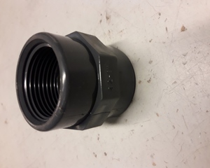 Reducing muff 32x1" IG PVC PN16 with octagon